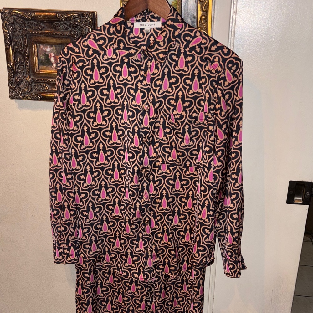 Rose & Olive Black and Pink Set